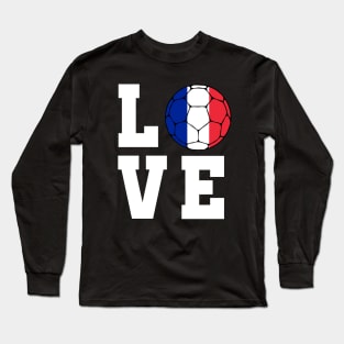 France Football Love Long Sleeve T-Shirt